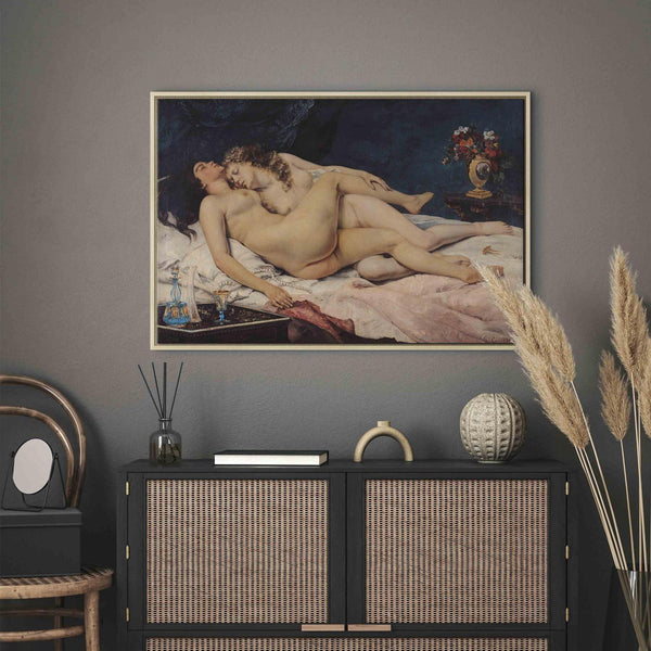 Quadro - Gustave Courbet – Sleeping