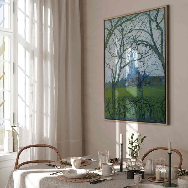 Quadro - Piet Mondrian – St Jacob's Church