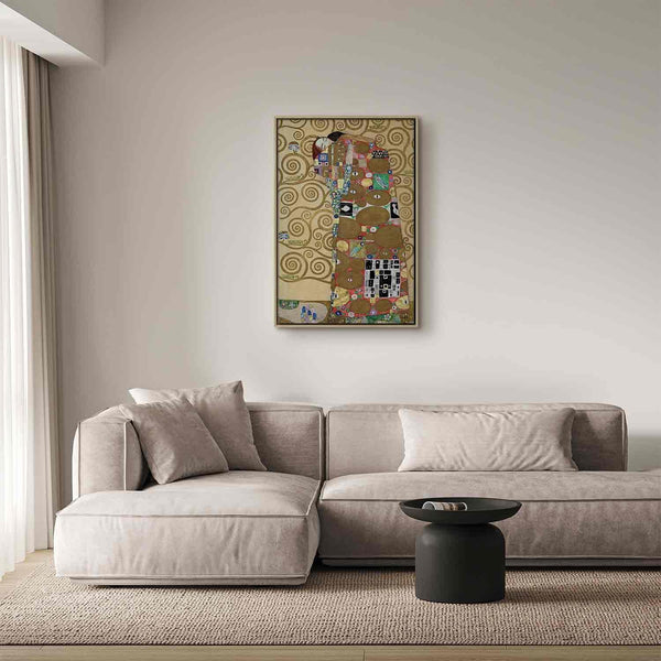 Quadro - Gustav Klimt – The Fulfillment