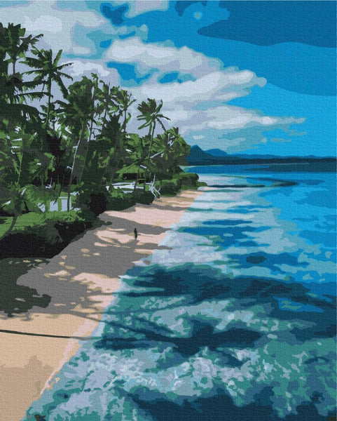 Quadro fai da te - Paradise beach