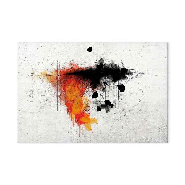 Quadro - Expression of Red (1 Part) Wide