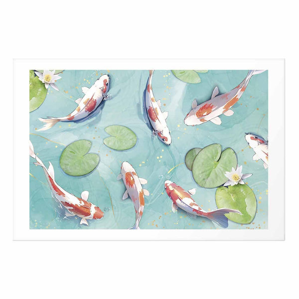 Poster - Pond in Japan