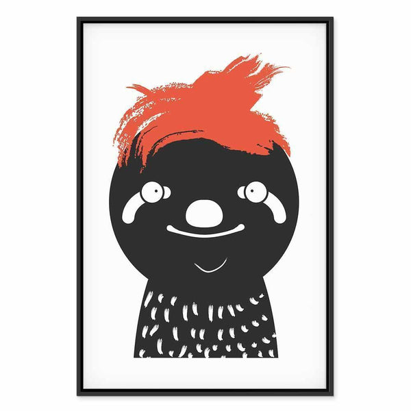 Quadro - Crazy Sloth (1 Part) Vertical