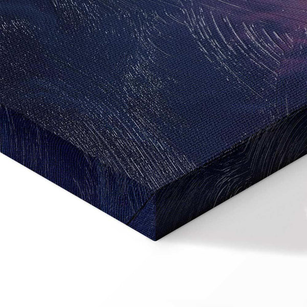 Quadro - The Sun in Hiding: The Golden Face of the Sky Over a Cloudy Sea