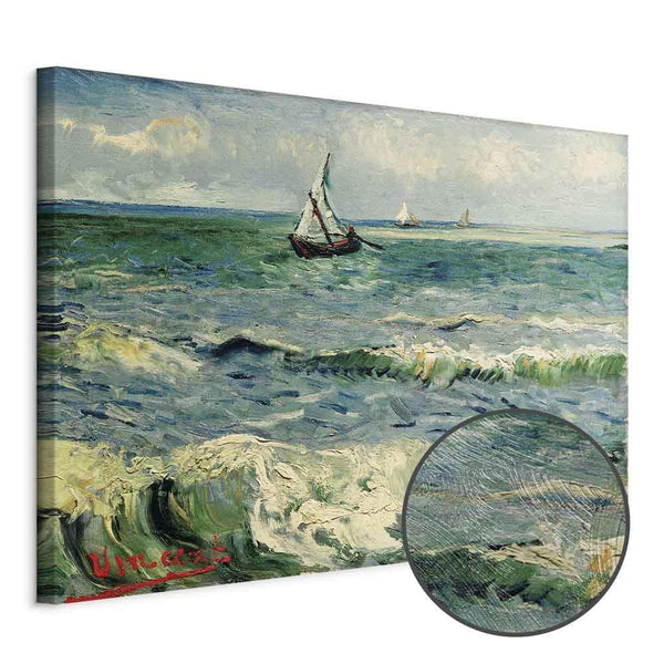 Quadro - Vincent van Gogh – Seascape at Saintes-Maries
