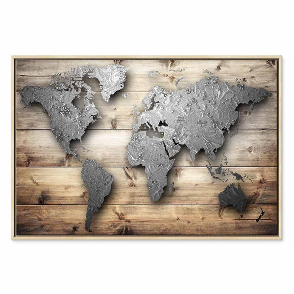 Quadro - Silver World