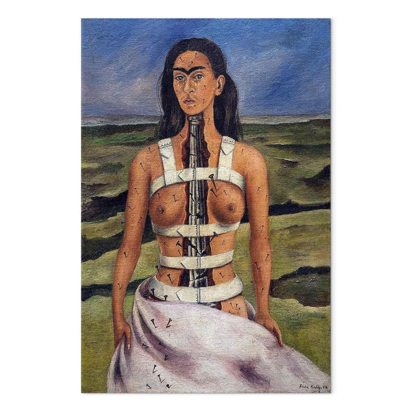 Quadro - Frida Kahlo – The Broken Column