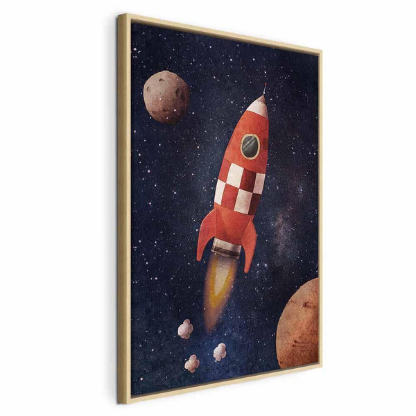 Quadro - Into the Unknown by Rocket (1 Part) Vertical