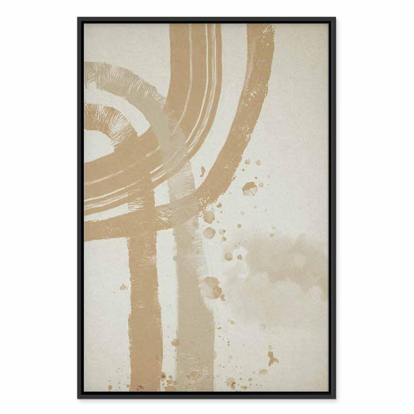 Quadro - Beige Minimalism (1 Part) Vertical