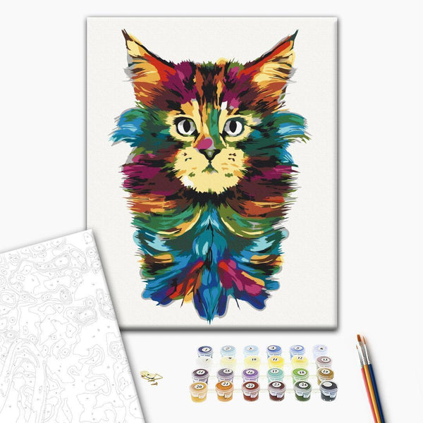 Quadro fai da te - Colourful Mane