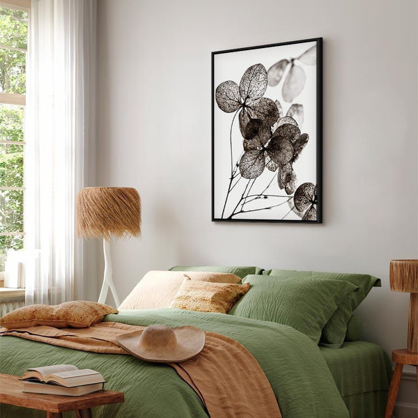 Quadro - Transparent Clover (1 Part) Vertical
