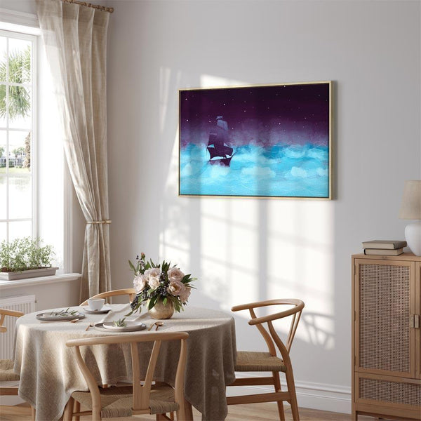 Quadro - Night Waves (1 Part) Wide - Third Variant