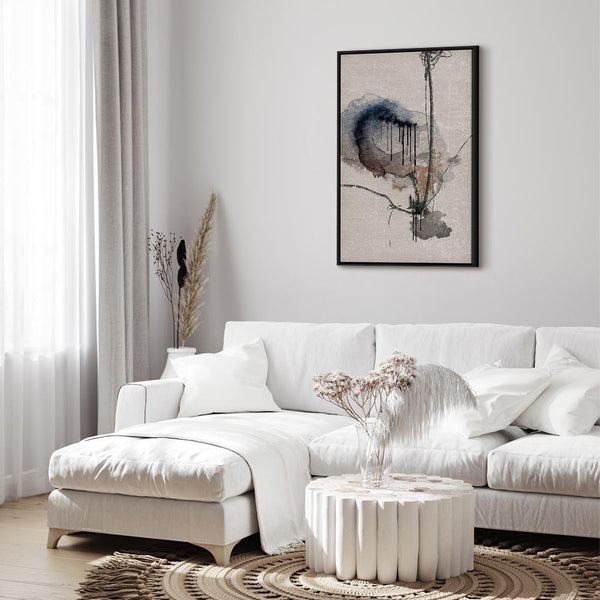 Quadro - Watercolor Stained Glass (1 Part) Vertical