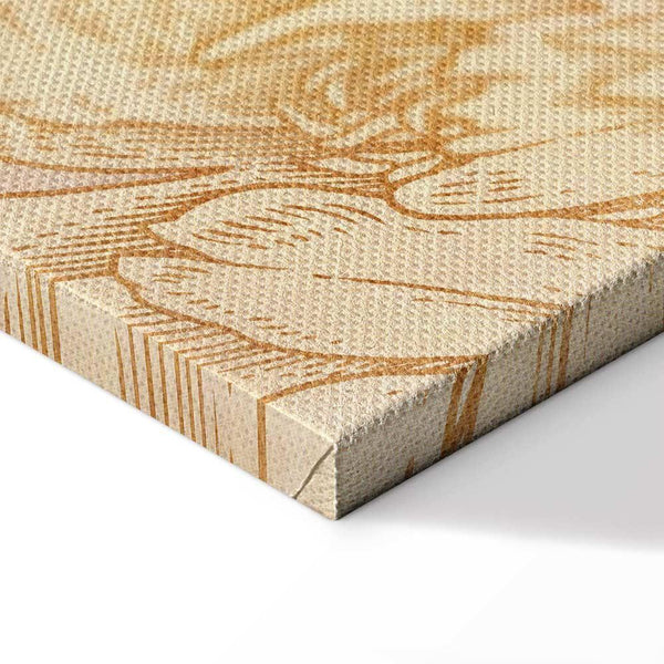 Quadro - Golden Mosaic of Nature (1 Part) Wide