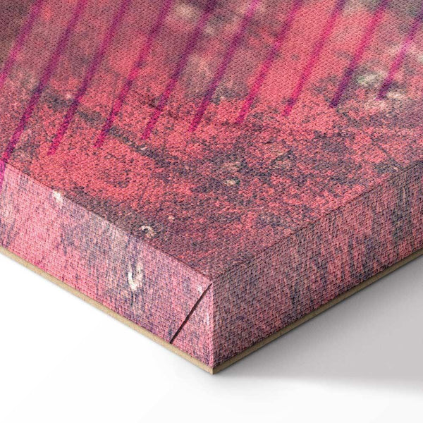 Quadro - Crimson Abstraction (1 Part) Vertical