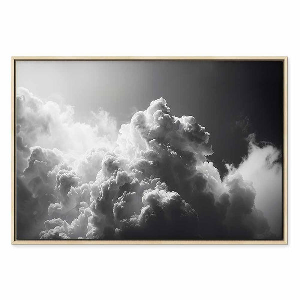 Quadro - Extraordinary Phenomenon: The Sun Illuminating Dark Clouds