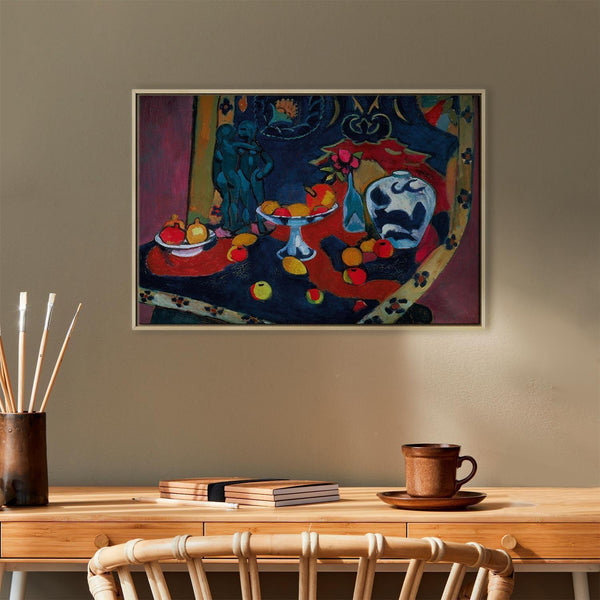 Quadro - Henri Matisse – Still Life with Fruit and Bronze Statuette