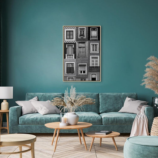 Quadro - Patterned Windows (1 Part) Vertical