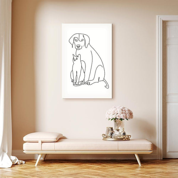 Quadro - Best Friends (1 Part) Vertical