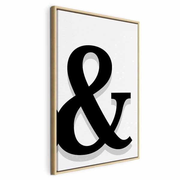 Quadro - Decorative Letter (1 Part) Vertical