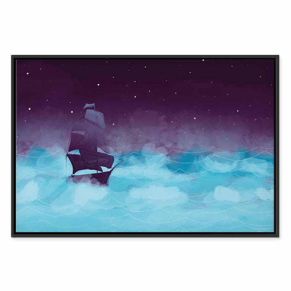 Quadro - Night Waves (1 Part) Wide - Third Variant