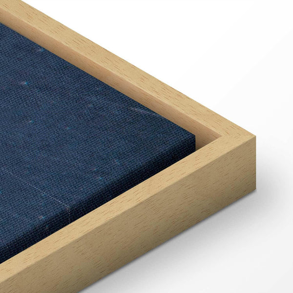 Quadro - World Map: Ink Oceans