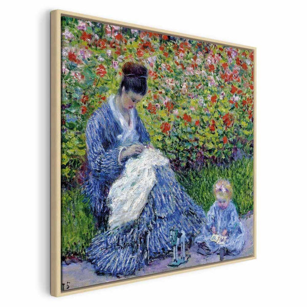 Quadro - Claude Monet – Madame Monet and Her Son