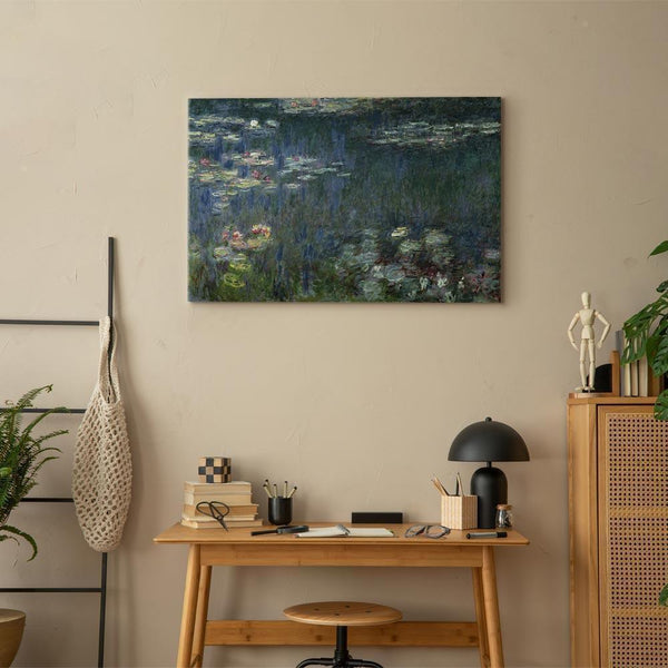 Quadro - Claude Monet – Waterlilies: Green Reflections