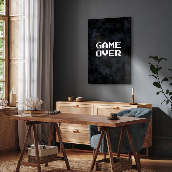 Quadro - Pixel Game Over