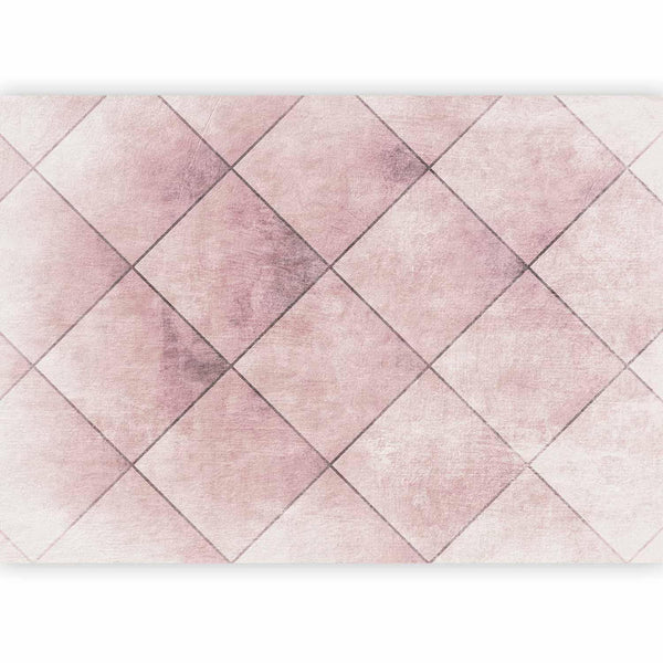 Carta da parati - Perfect cuts - uniform geometric pattern in tiled pattern with pattern