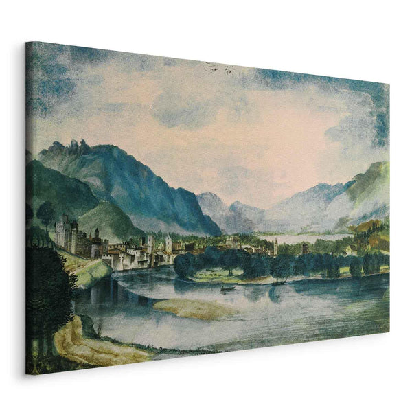 Quadro - Albrecht Dürer – View of Trento from the North