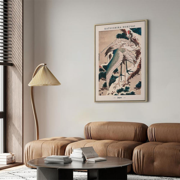Quadro - Cranes (1 Part) Vertical