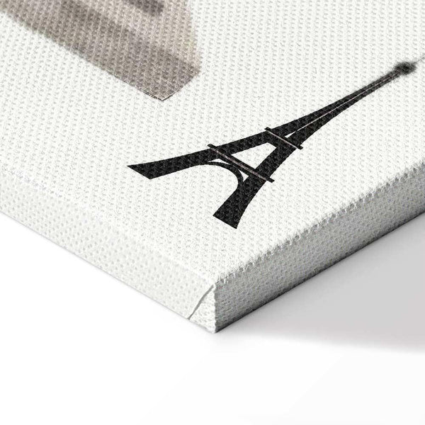 Quadro - Woman With Dog - Illustration