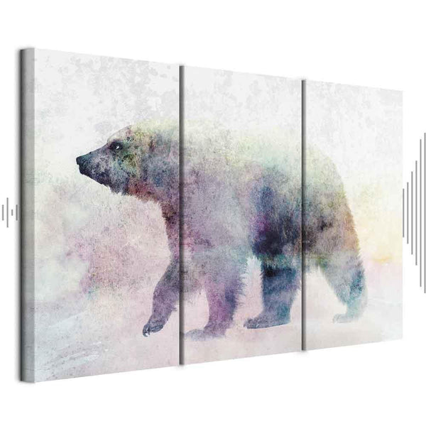 Quadro - Lonely Bear (3 Parts)