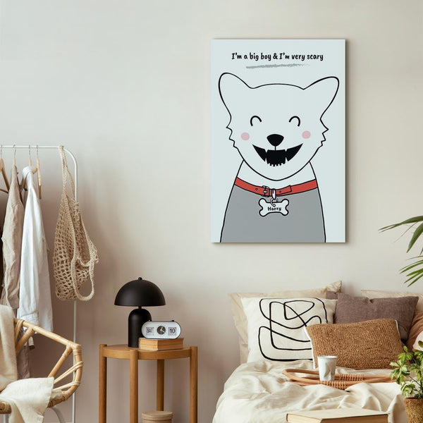 Quadro - Doggy Harry (1 Part) Vertical