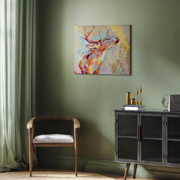 Quadro fai da te - Proud Deer