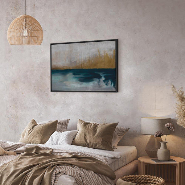 Quadro - Golden Grasses (1 Part) Wide