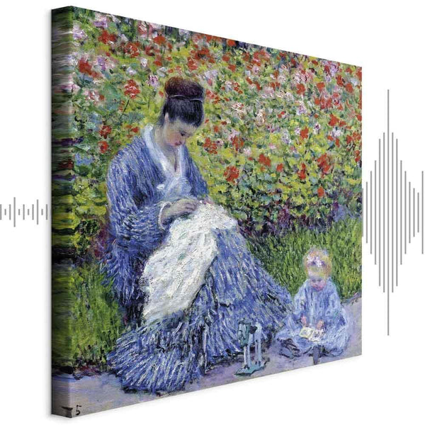 Quadro - Claude Monet – Madame Monet and Her Son