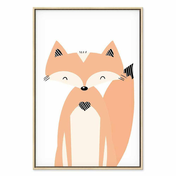 Quadro - Happy Fox (1 Part) Vertical