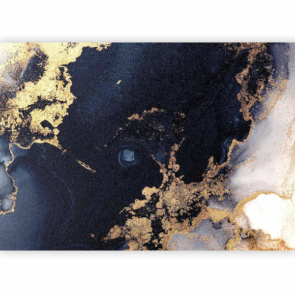 Carta da parati - Marble and Garnet - Abstract Textured Pattern Inspired by a Starry Sky