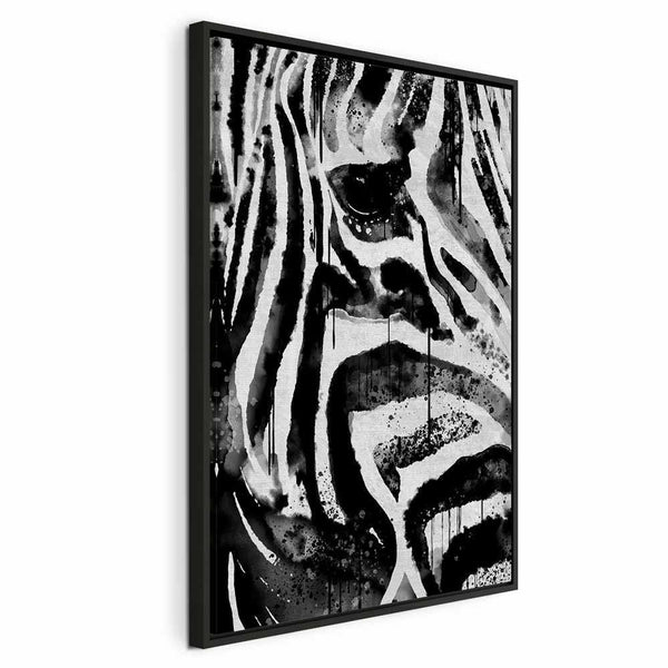Quadro - Striped Nature (1 Part) Vertical