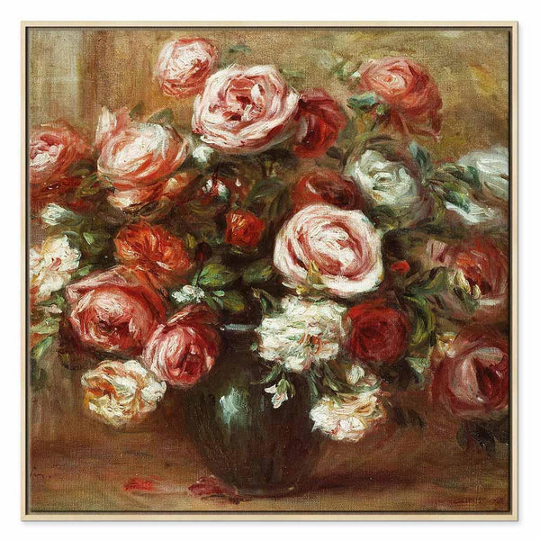 Quadro - Pierre-Auguste Renoir – Still Life with Roses