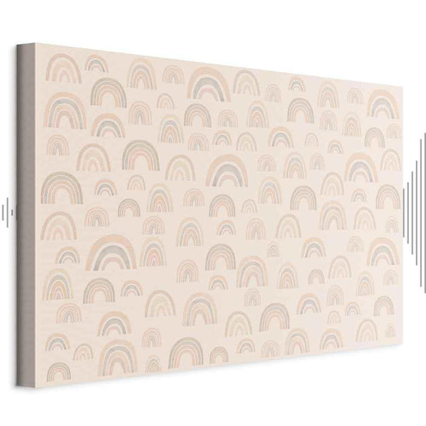 Quadro - August Sky - Various Sizes of Rainbows in Calm Colors