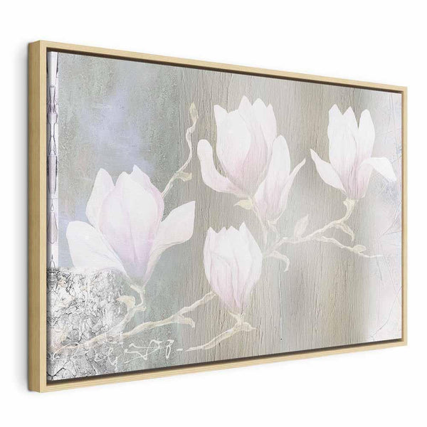 Quadro - White Magnolias (1 Part) Wide