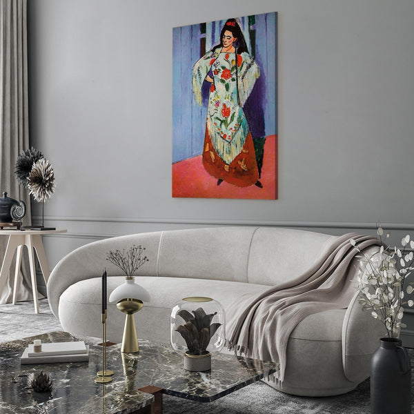 Quadro - Henri Matisse – Madame Matisse with Manila Shawl