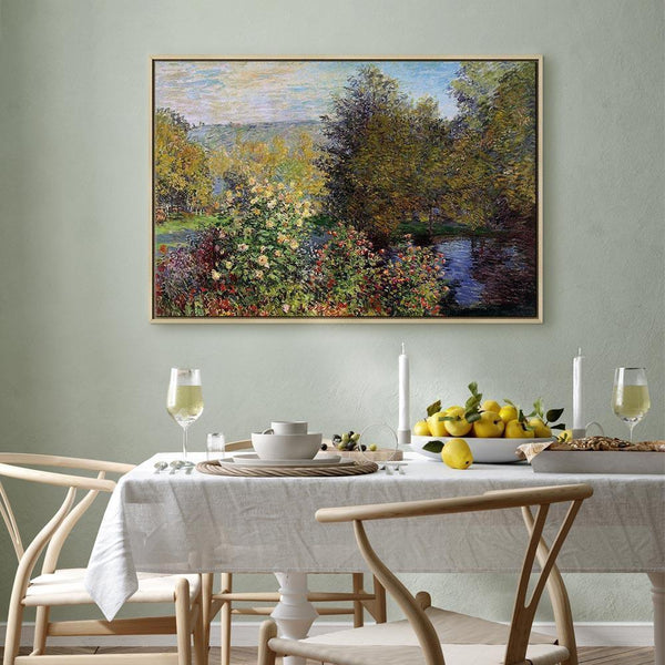 Quadro - Claude Monet – Garden at Montgeron (detail)
