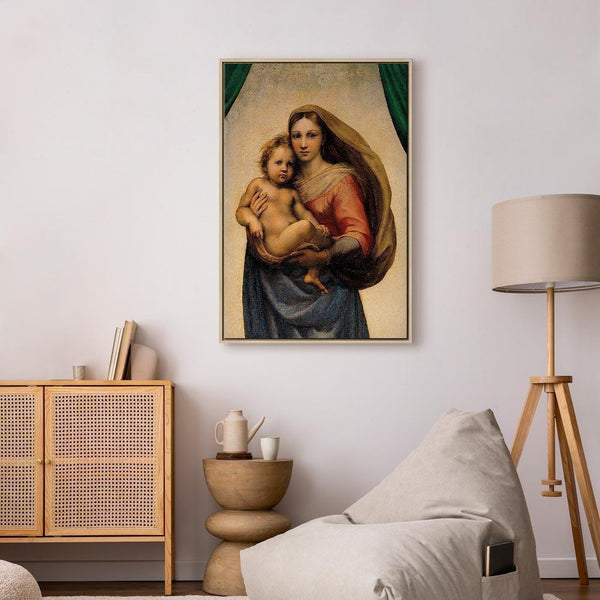 Quadro - Raphael – Sistine Madonna (fragment)