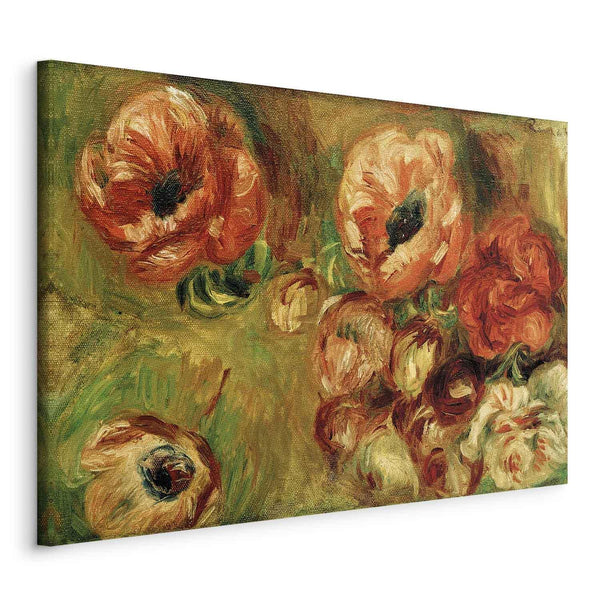 Quadro - Pierre-Auguste Renoir – Les Anémones
