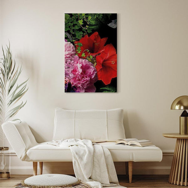 Quadro - Floral Symphony (1 Part) Vertical