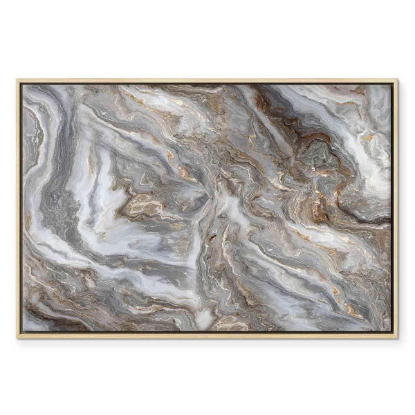 Quadro - Stone abstractions – marble structures in neutral shades